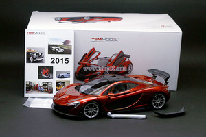 TSM 1/18 McLaren P1 2013 Volcano Orange (HK REGION LIMITED Version) 한정판 300대