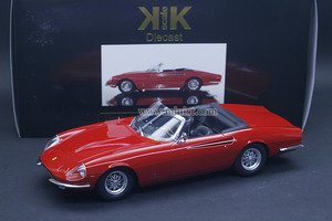 1:18 KK-Scale: Ferrari 365 California Spyder red Limited Edition 2250 pcs  다이캐스트 페라리 자동차 모형