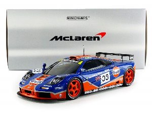 1:18 McLaren F1 GTR Gulf Racing #33 9th 24h LeMans 1996 L.E. 304 pcs.