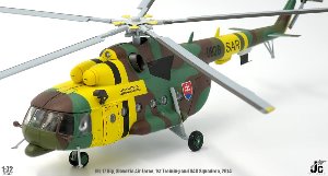 할인 특가 JCW-72-Mi17-001 1/72 Mi-17 Hip Slovakia Air Force,1st Training and SAR Squadron,2014 전투기 밀리터리 모형