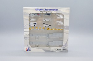 JCGSESETA 1:400 Airport Accessories 20 part package 비행기 악세사리