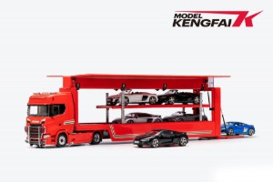 KengFai 1:64 Scania transpor vehicles 스카니아 트럭 모형 다이캐스트 모형 자동차