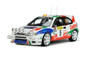 선주문6월분 1:18 OT395 TOYOTA COROLLA WRC #5 RALLYE MONTE-CARLO 1998 자동차 모형 수집용