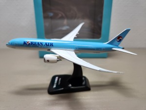 1:400 KOREAN AIR 787-9 DIE CAST MODELS  대한항공 모형비행기 미니어처 키덜트 수집