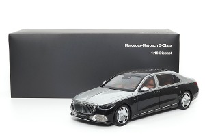 1:18 Mercedes-Maybach S-Class S680 Black&amp;silver Almost Real 벤츠 마이바흐 S 클래스 S680 벤츠 모형 다이캐스트