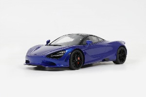 선주문 1:18  GT458 McLaren 750S Coupe Blue 2023 자동차 다이캐스트 모형 수집용