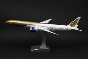 1:200 모형비행기 미니어처 키덜트 수집 GULF AIR 777-300ER (0540GR)